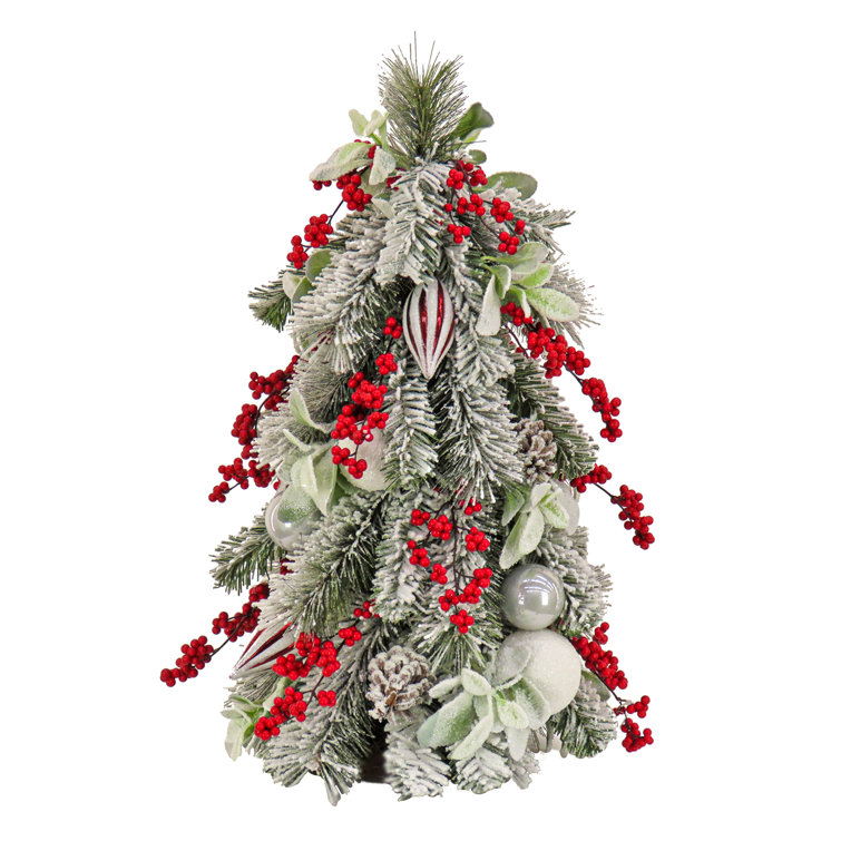 Primrue 26'' Faux Evergreen Tree in Free Standing Wayfair Canada